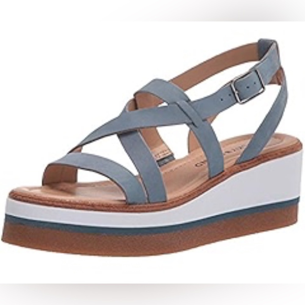 Lucky Brand Women's Ticey Wedge Sandal - Picture 9 of 10